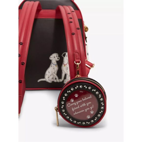 Disney 101 Dalmatians Puppies Mini Backpack with Photo Coin Purse